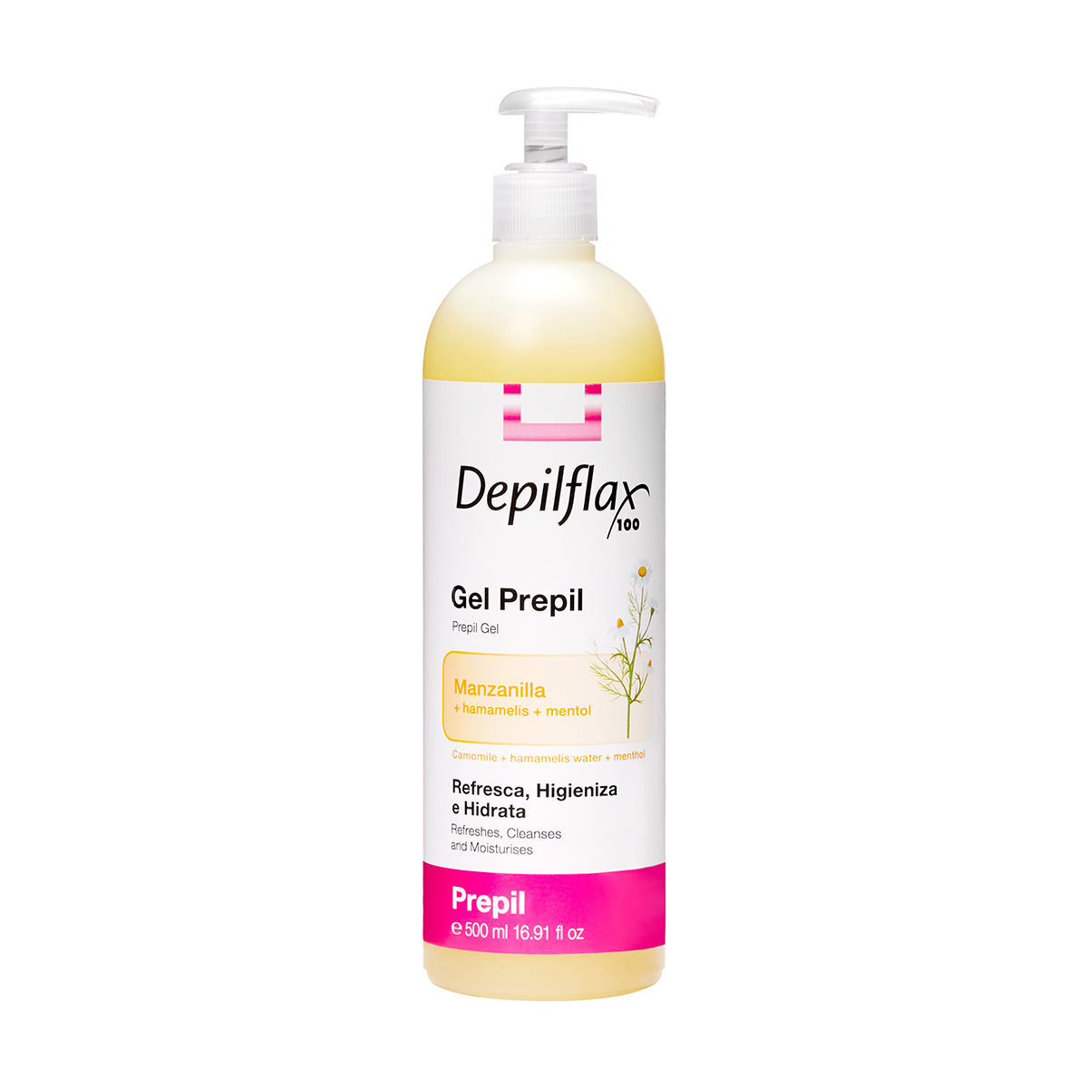 Depilflax 100 gel vóór epileren 500 ml