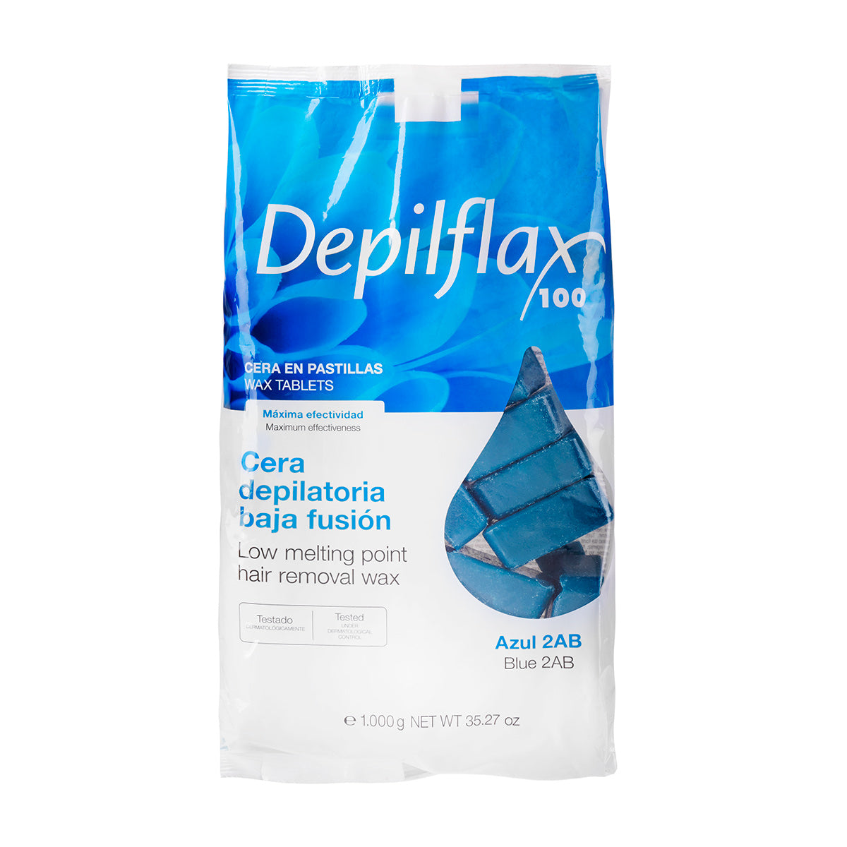 Depilflax harde was voor ontharen 1 kg azuleen