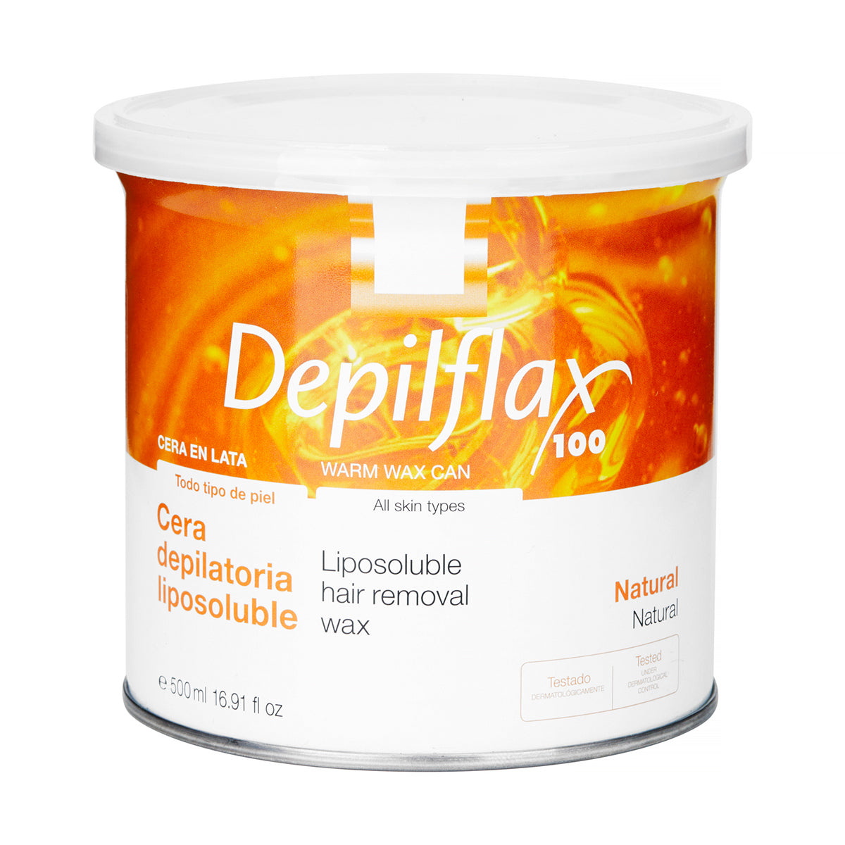 Depilflax ontharingswas blikje 500 ml naturel