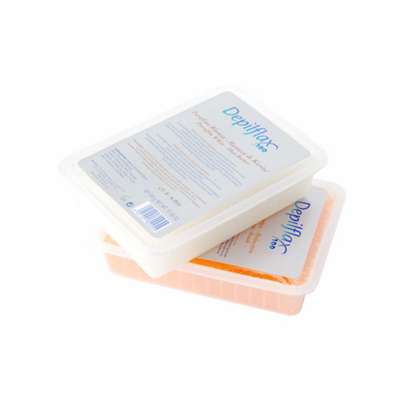 Depilflax 100 witte paraffine met sheaboter (500 g)