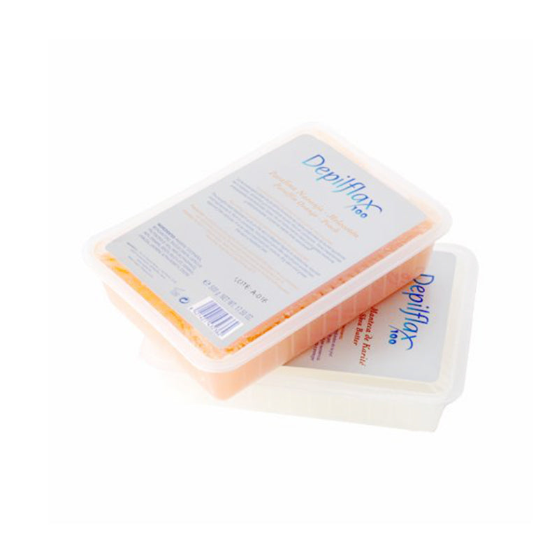 Depilflax 100 paraffine sinaasappel en perzik 500g