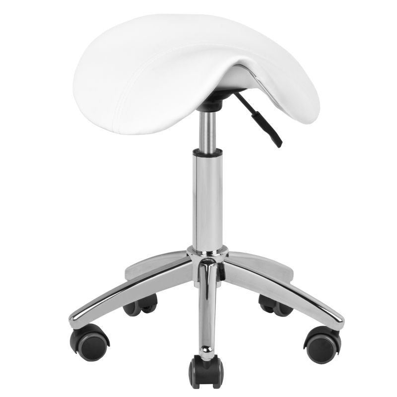 Cosmetische zadelkruk AM-302 wit