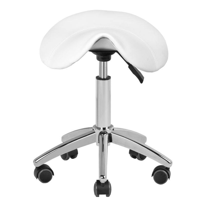 Cosmetische zadelkruk AM-302 wit