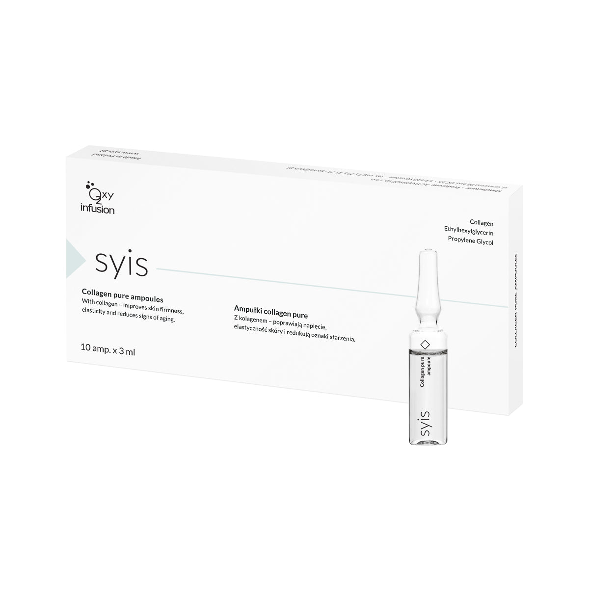 Syis pure collageenampullen 100% 10x3 ml