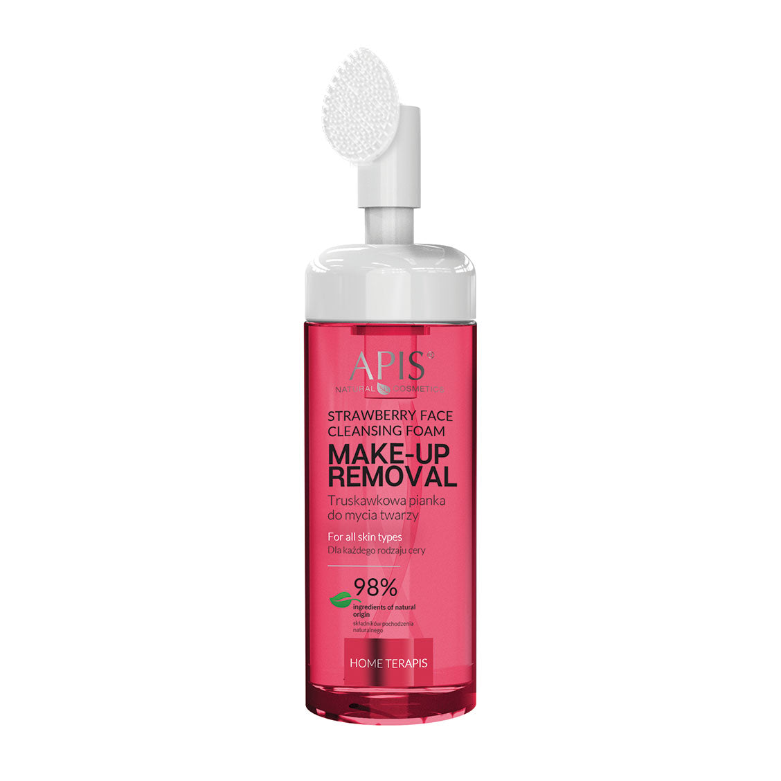 Apis Aardbei gezichtsreinigingsschuim, 150 ml