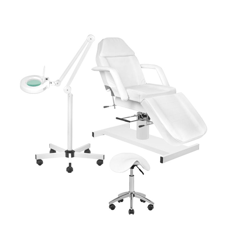 Set fauteuil 210 + led-loeplamp S5 + kruk 302