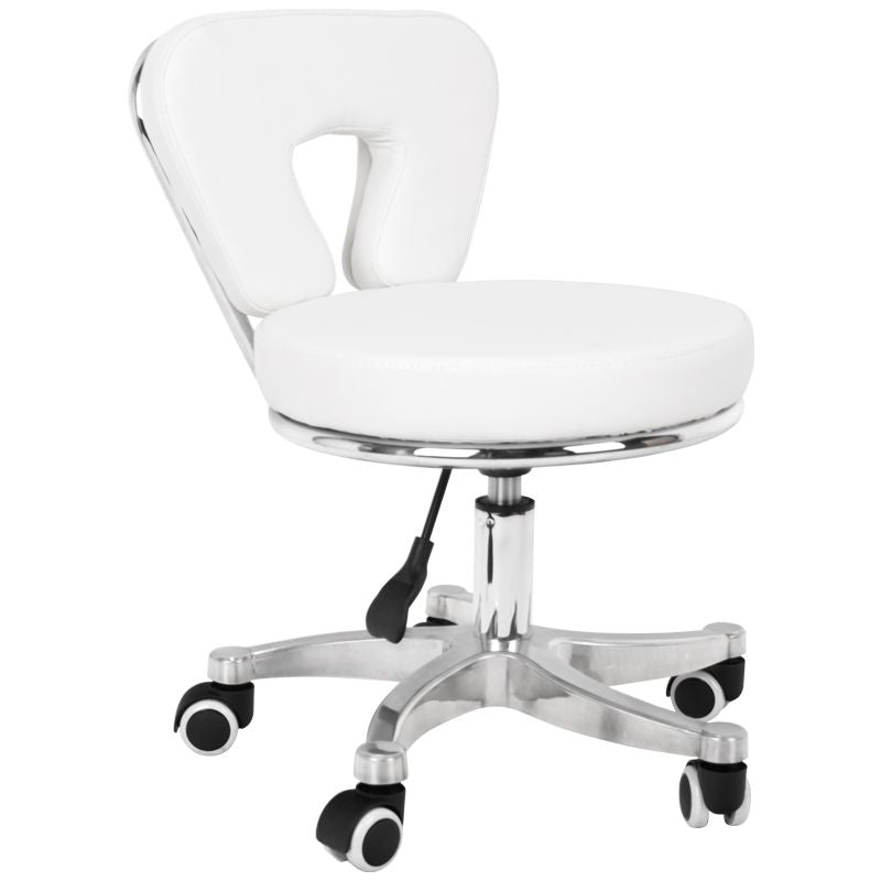 Tabouret voor pedicure 9266 wit