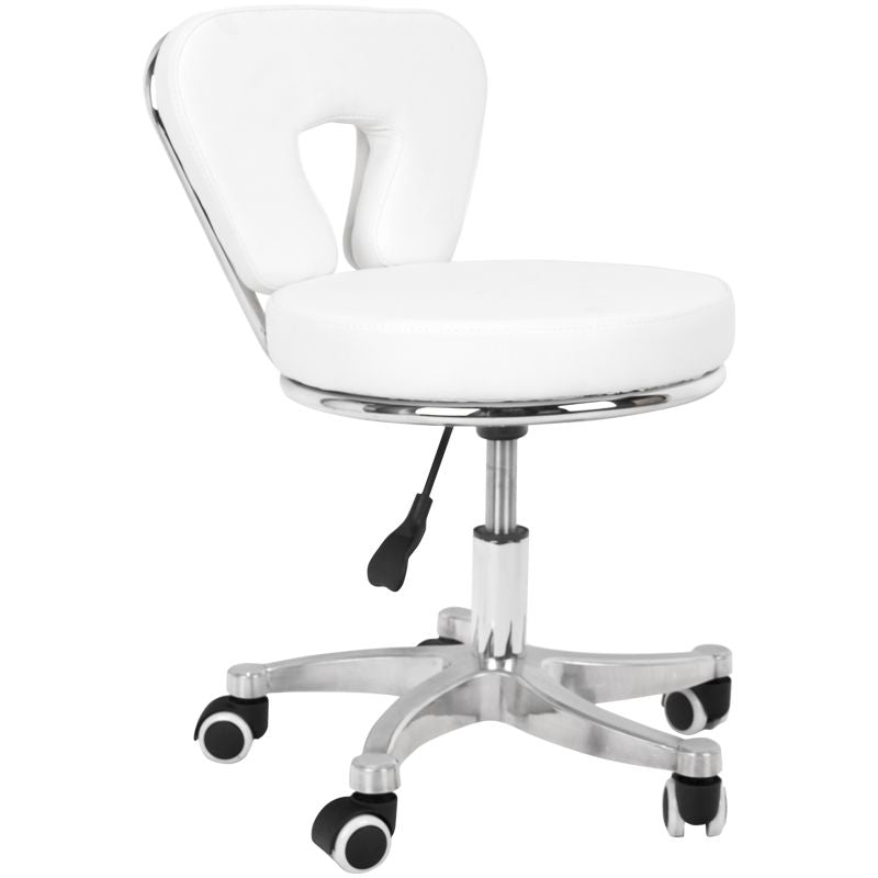 Tabouret voor pedicure 9266 wit