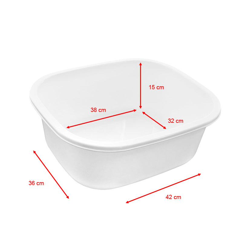 A foot soak pan