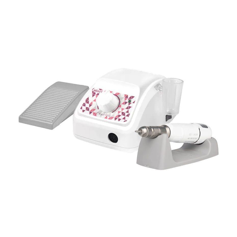 Saeyang Nagelfreesmachine Marathon Mighty White + SH20N