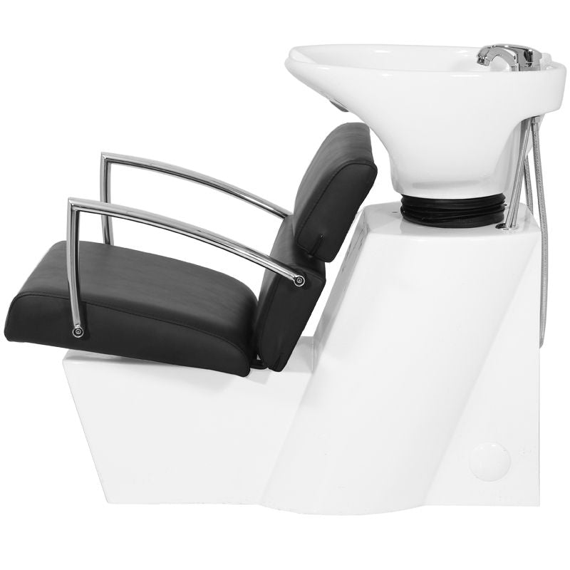 Station de lavage coiffeur Gabbiano bruxelles noir