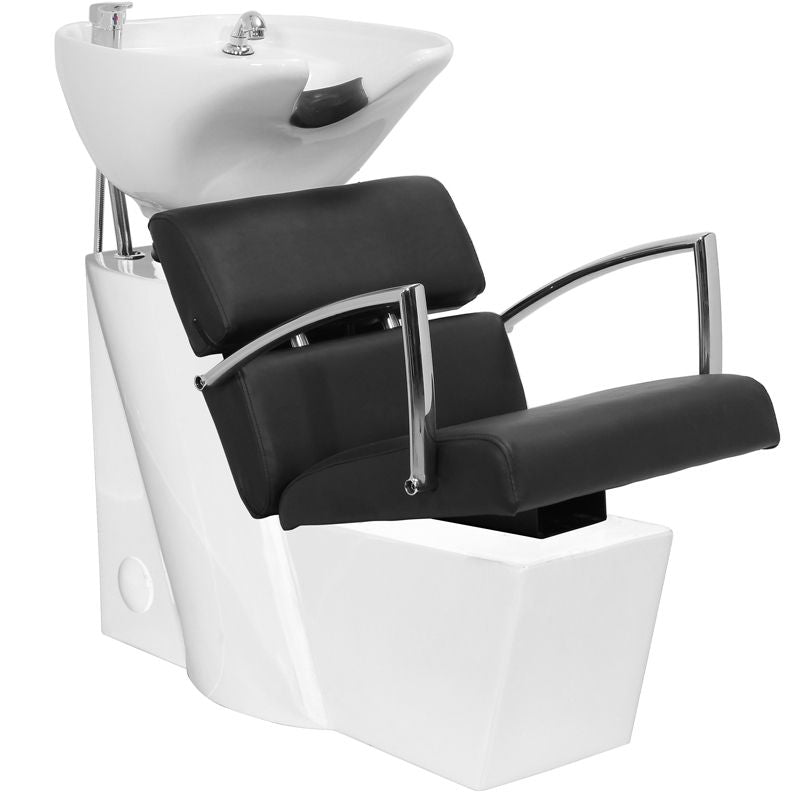 Station de lavage coiffeur Gabbiano bruxelles noir