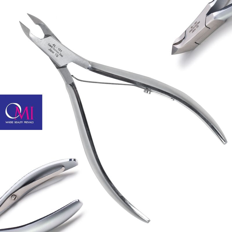 Omi pro-line nagelknipper al-101 voor acrylnagels 16/6mm, lapverbinding