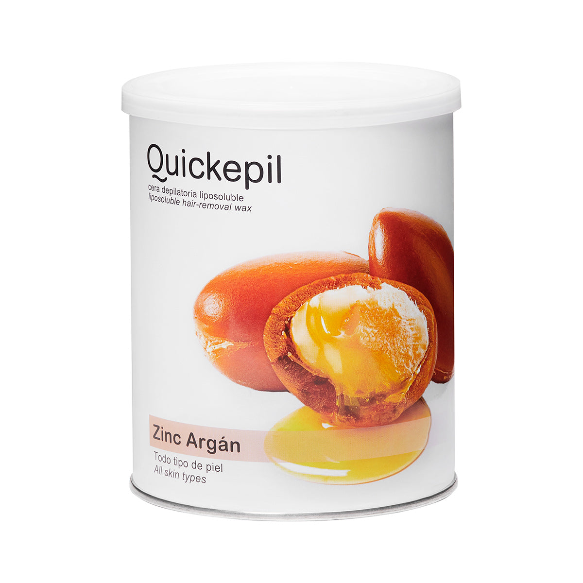 Quickepil ontharingswas , zink-argan, blik 800 ml
