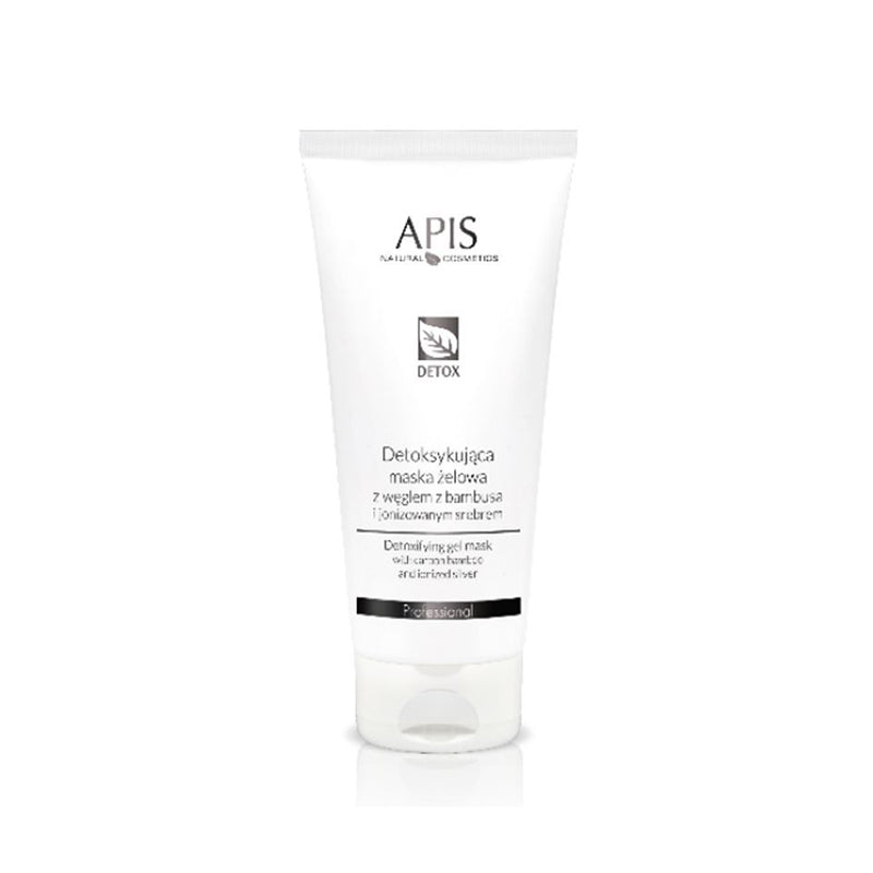 Apis ontgiftend gelmasker met bamboehoutskool en geïoniseerd zilver 200 ml