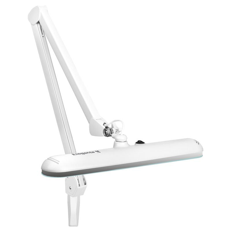 Elegante LED-werkplaatslamp 801st standaard witte bankschroef