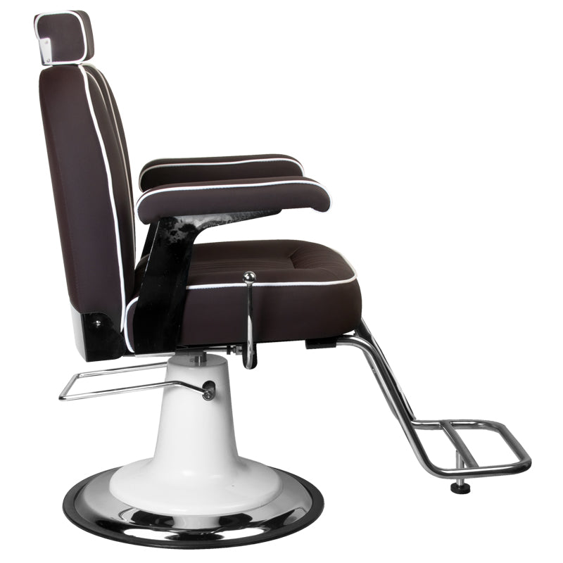 Gabbiano kappersstoel amadeo, bruin