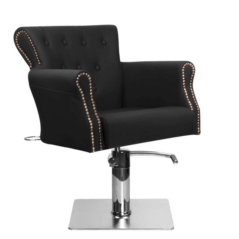 Hair system kappersstoel ber 8541, zwart