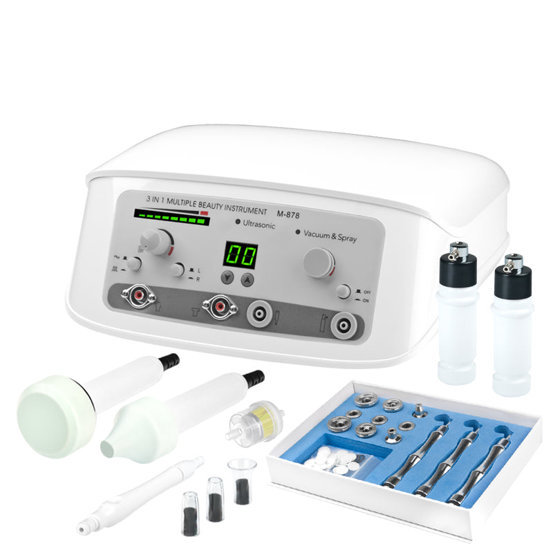 Elegant apparaat 878 3in1 plus micro + vacuüm + ultrasoon + spray