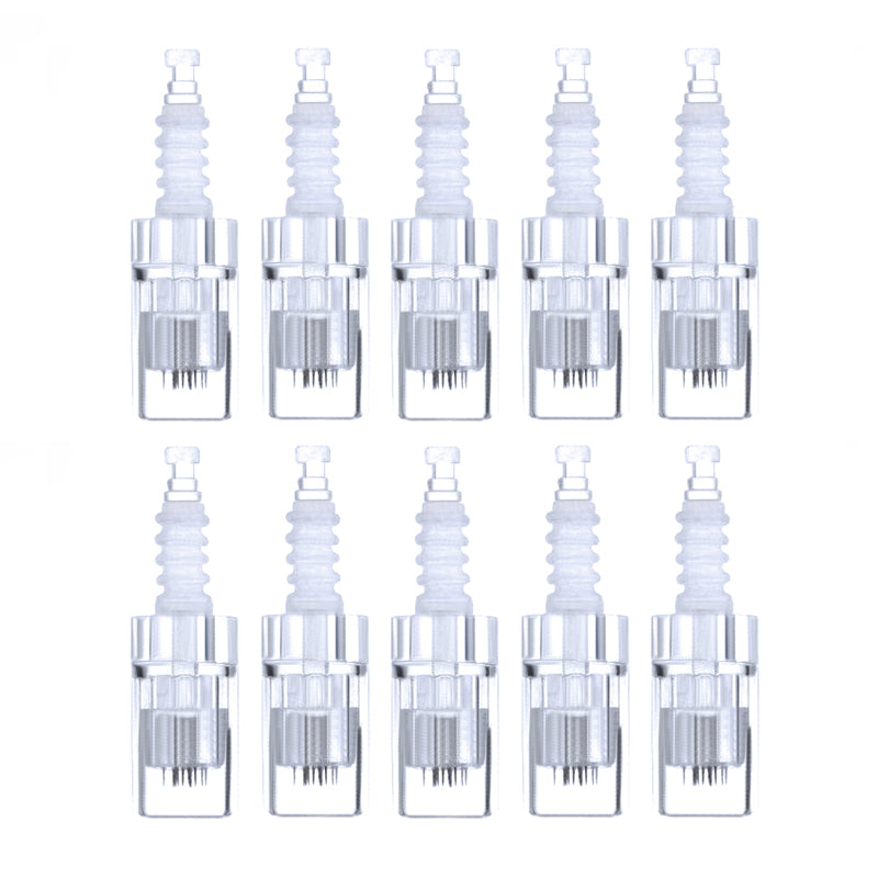 10 Stuks vervangende cartridges voor de micronaaldpen en 12 naalden