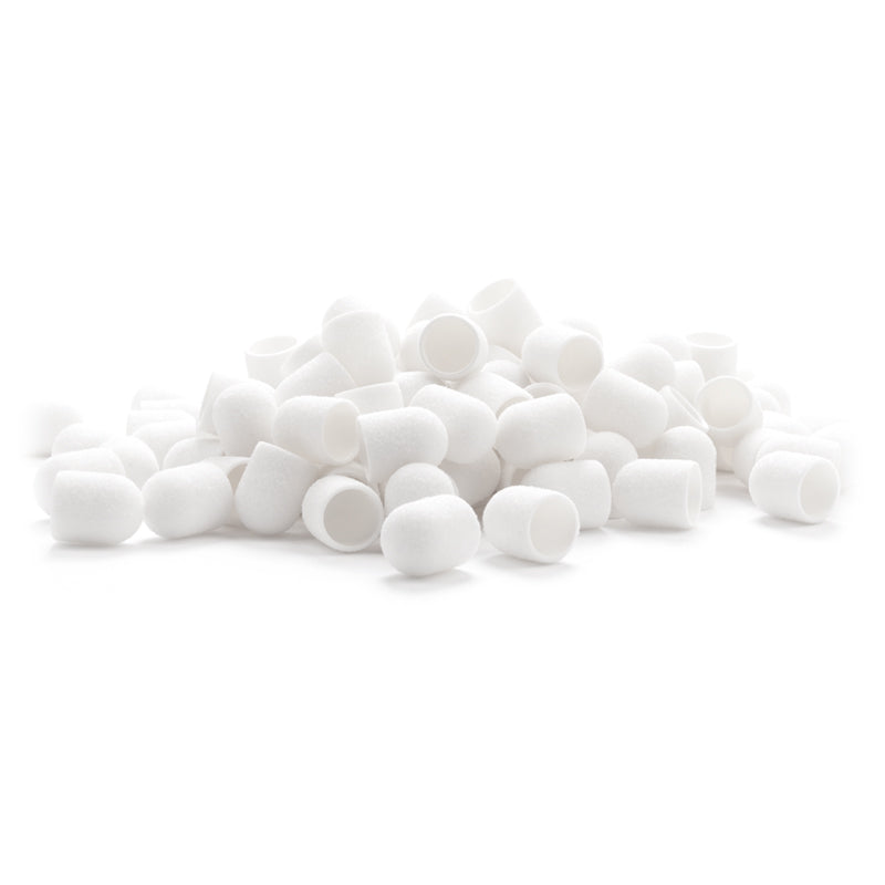 Exo Schuurkapje 13mm / 80 100 stuks harde kap wit