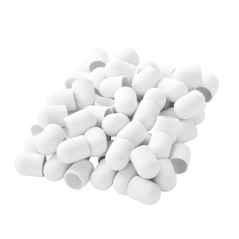 Exo Capuchon abrasif 13mm / 220 100 pcs capuchon dur blanc