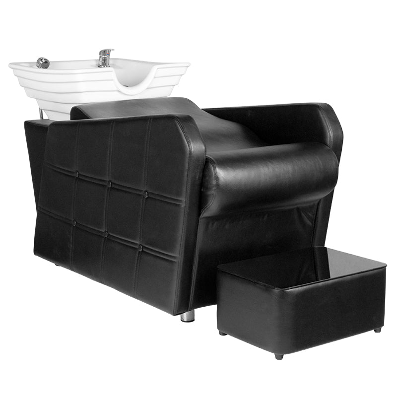 Système de cheveux hsb07 lave-auto de coiffure noir