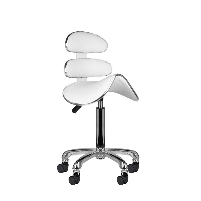 Roll speed am-880 cosmetische zadelkruk wit