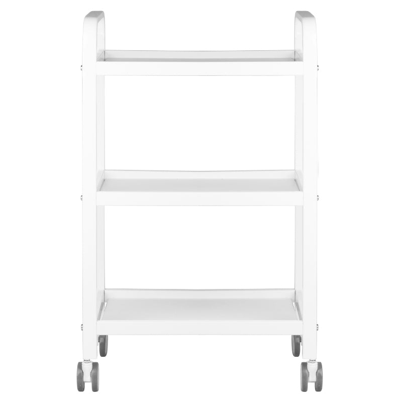 Cosmetische trolley hs09 hout wit