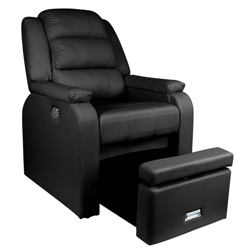 Spa stoel voor pedicure hilton zwart