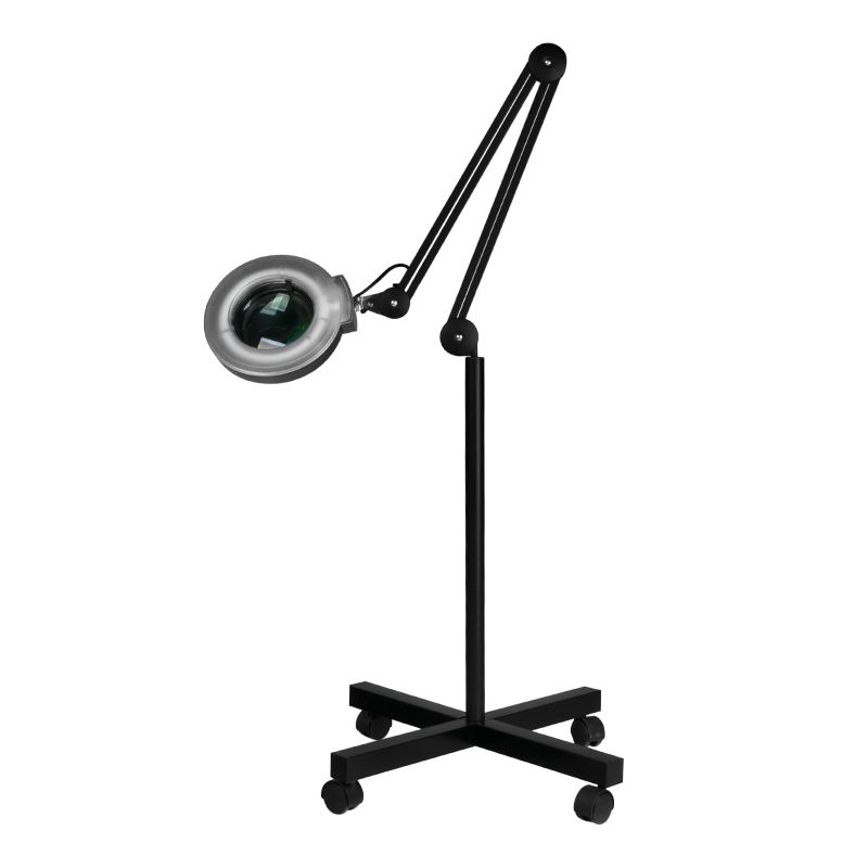 S4 loeplamp + zwart statief