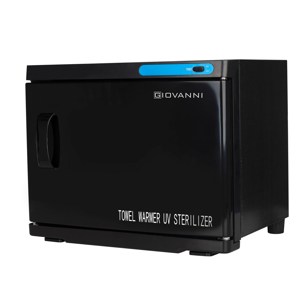 Handdoekverwarmer met uv-c 23l sterilisator zwart