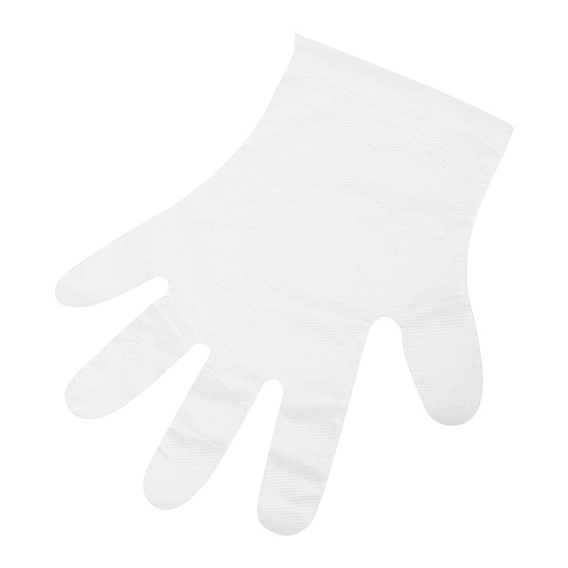 Wegwerphandschoenen folie 100 st. 6G 26X24 standaard