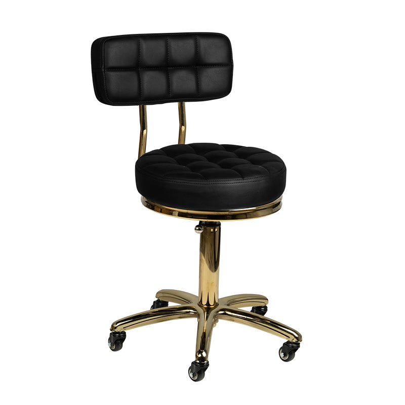 Tabouret am-961 goud zwart