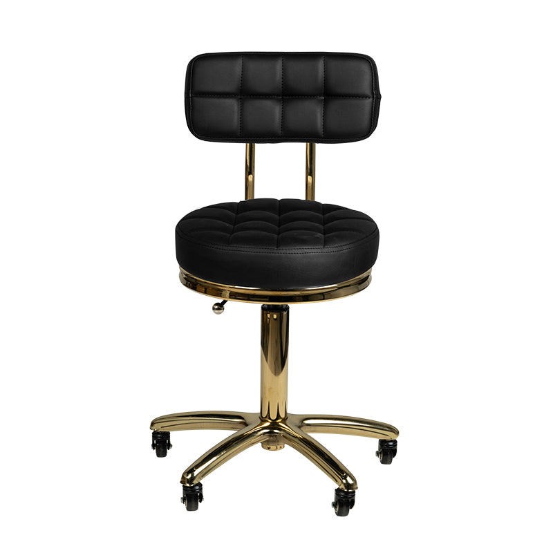 Tabouret am-961 goud zwart