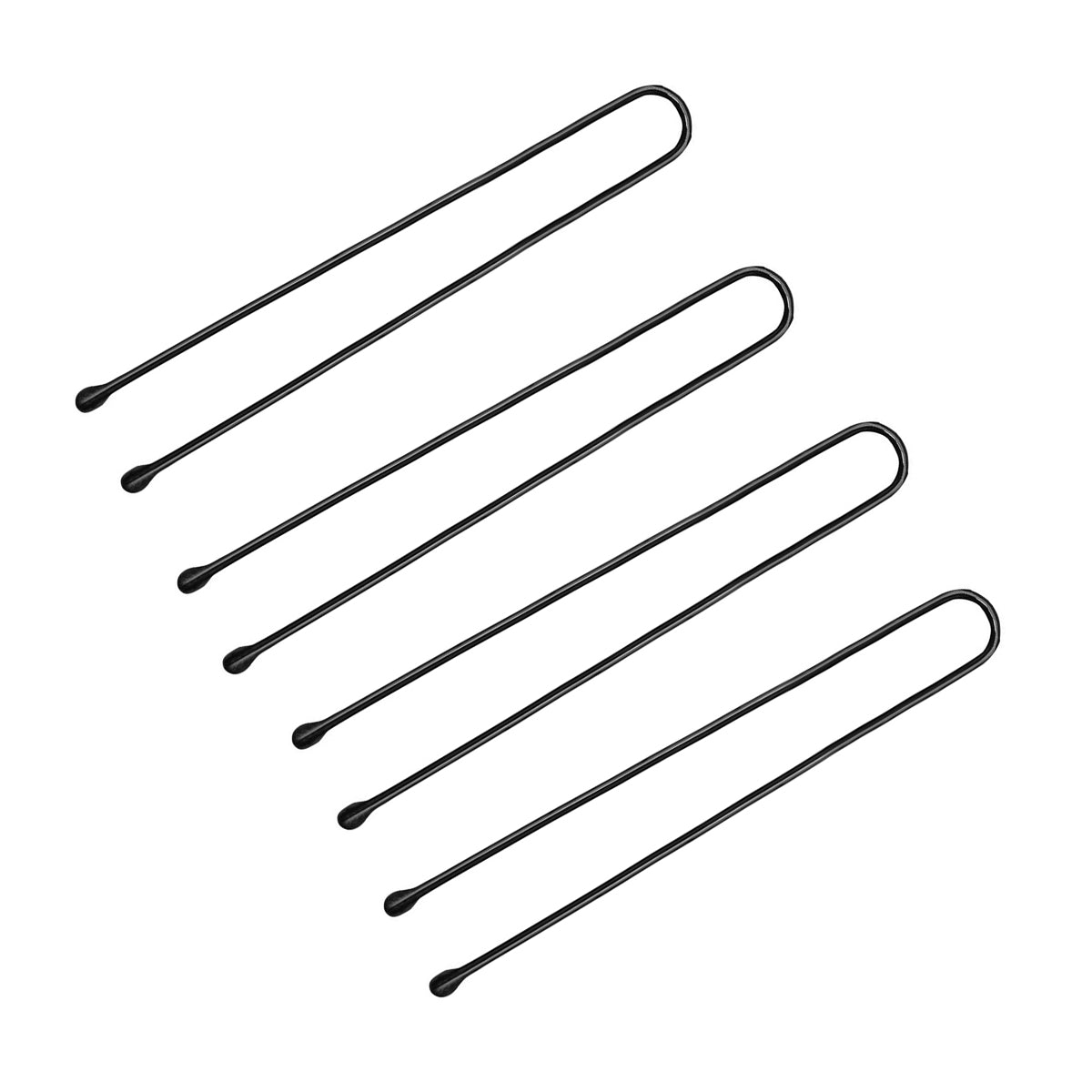 Haarspelden e-63 150 stuks 4,9 cm zwart