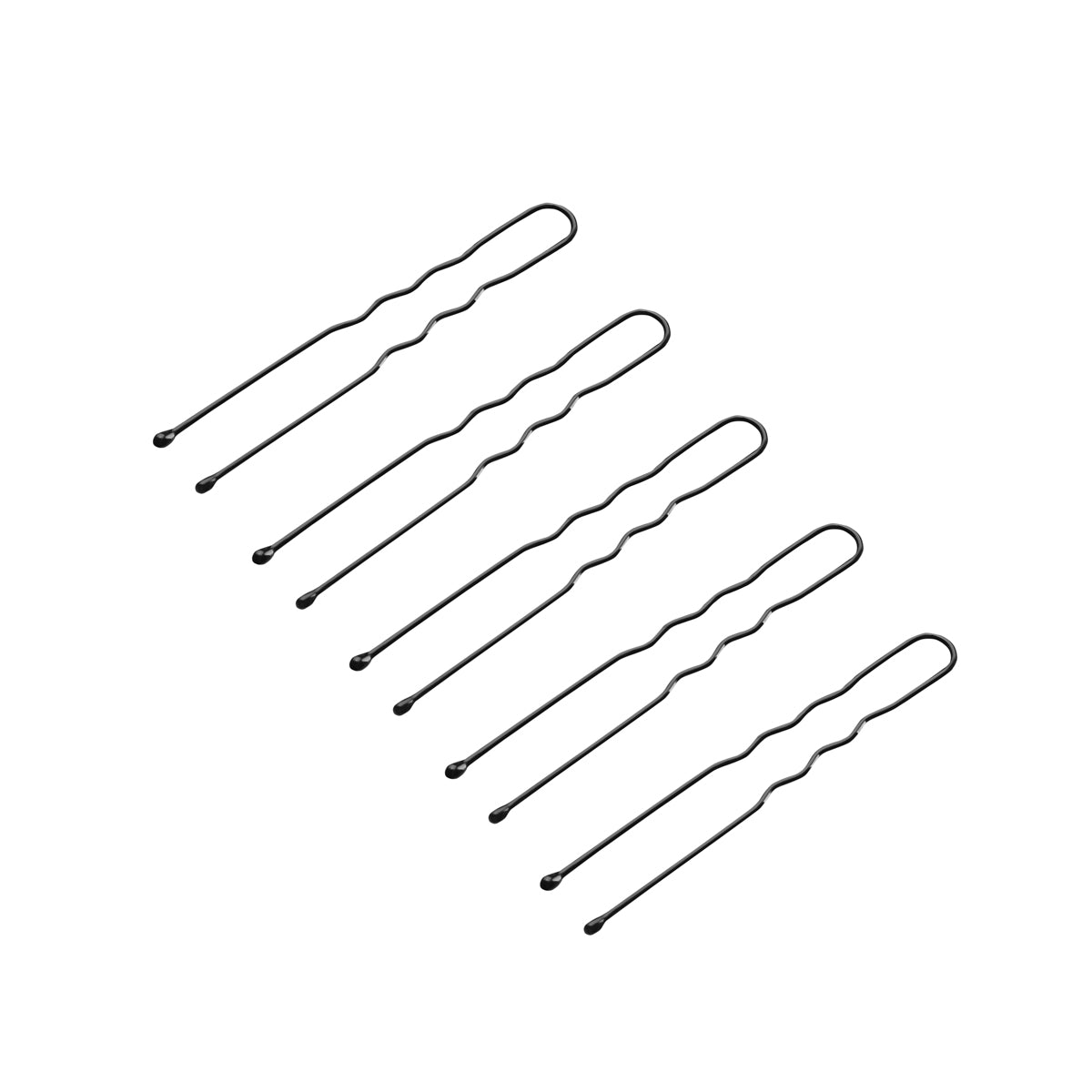 Haarspelden e-65 300 stuks 5 cm zwart