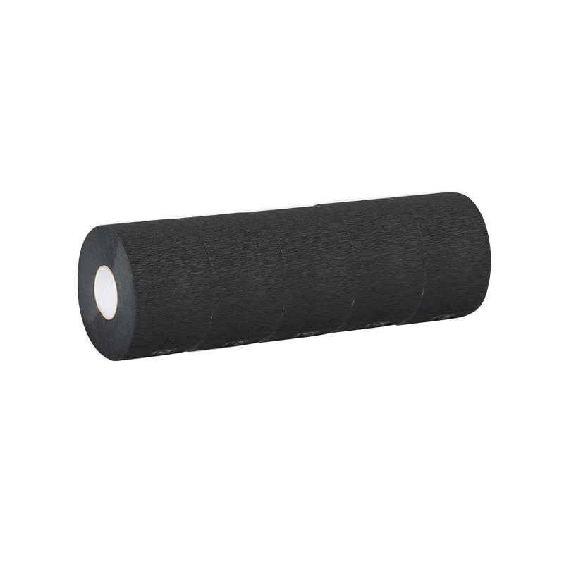 Papieren kappershalsband 5 stuks zwart