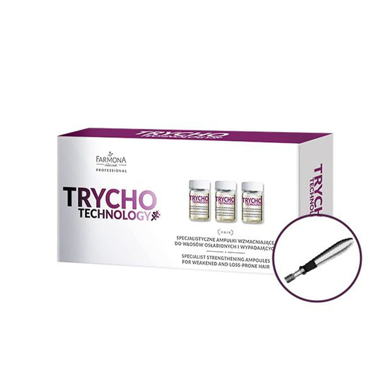 Farmona trycho technology specialist ampullen versterkend voor verzwakt en uitvallend haar 10x5ml