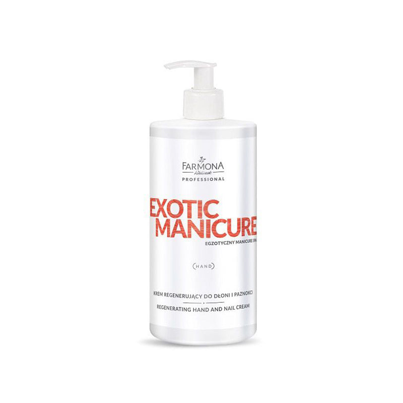 Farmona exotic manicure regenerating cream for hands and nails 500ml