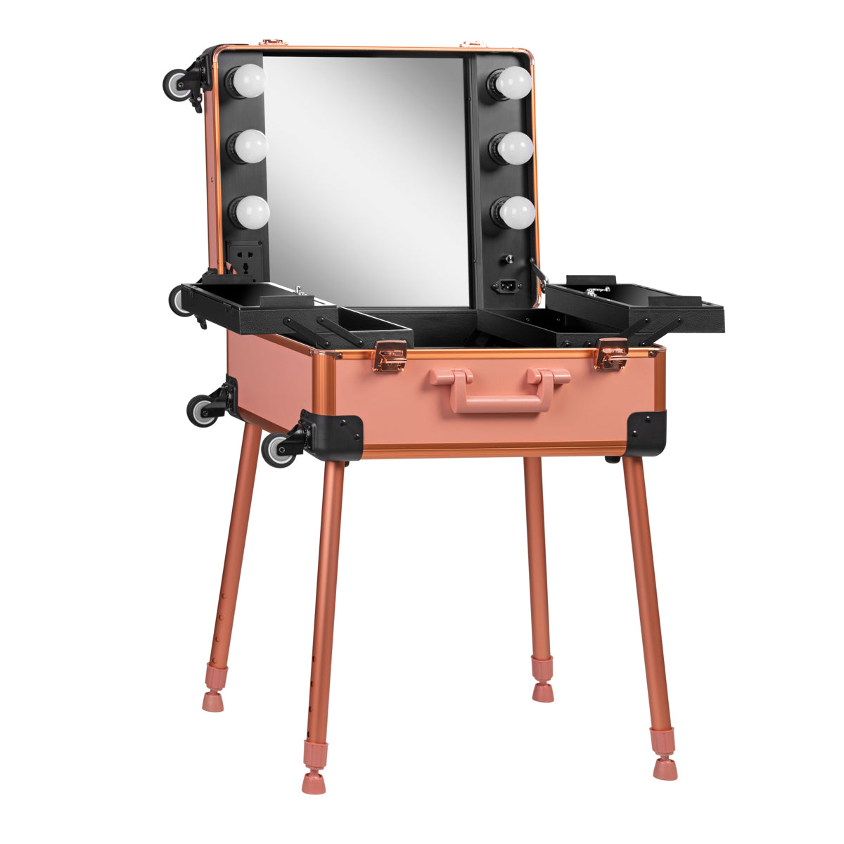 DRAAGBARE CASE OP STANDAARD T-27 ROSE GOUD