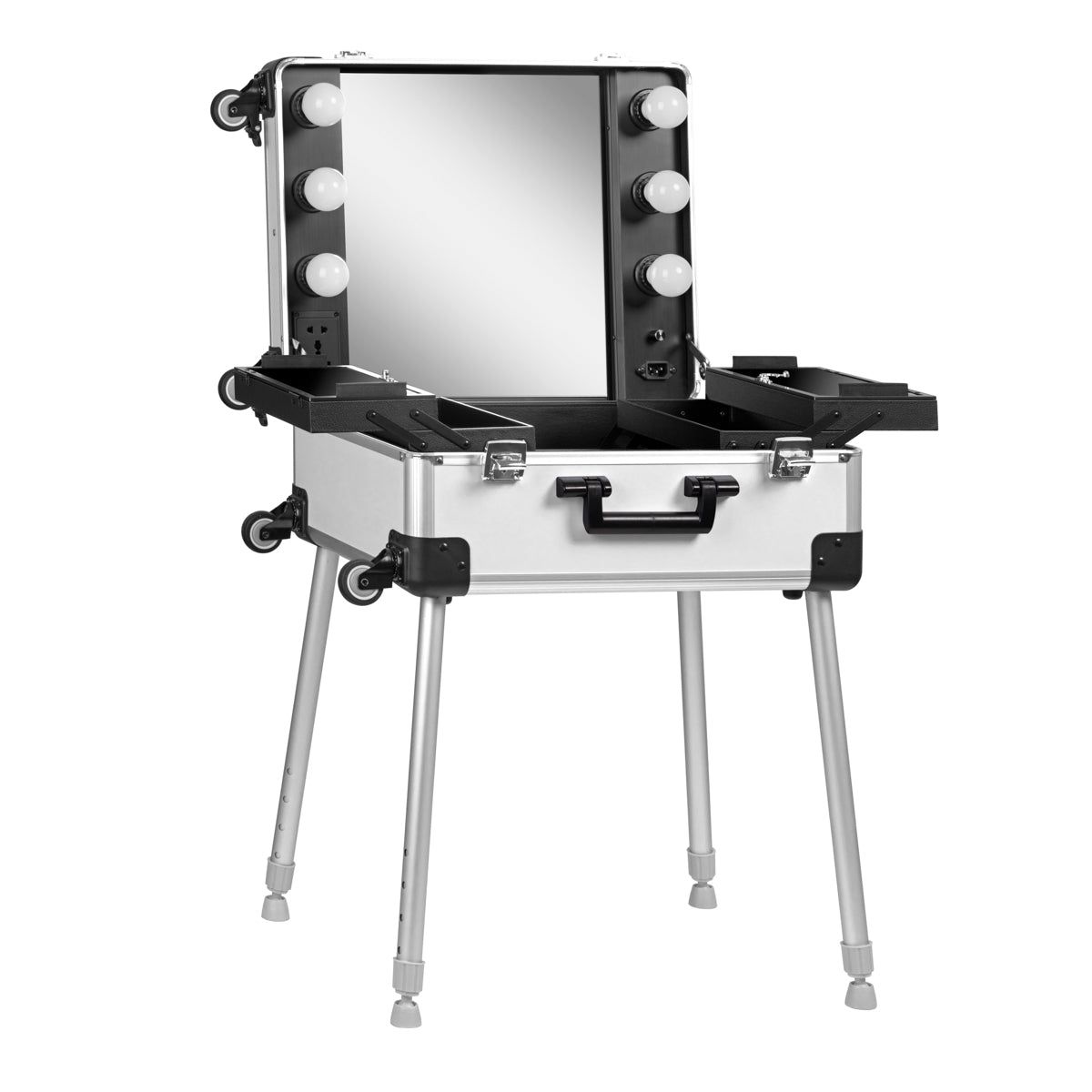DRAAGBARE CASE OP STANDAARD T-27 ZILVER