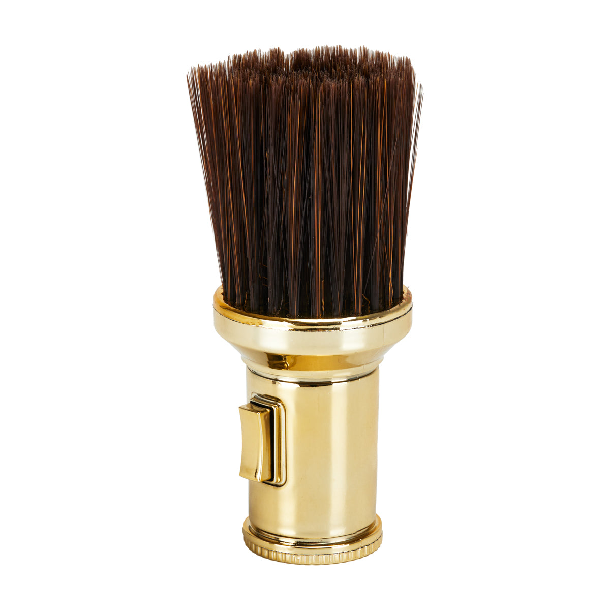 Neck brosse with talcum powder sprayer