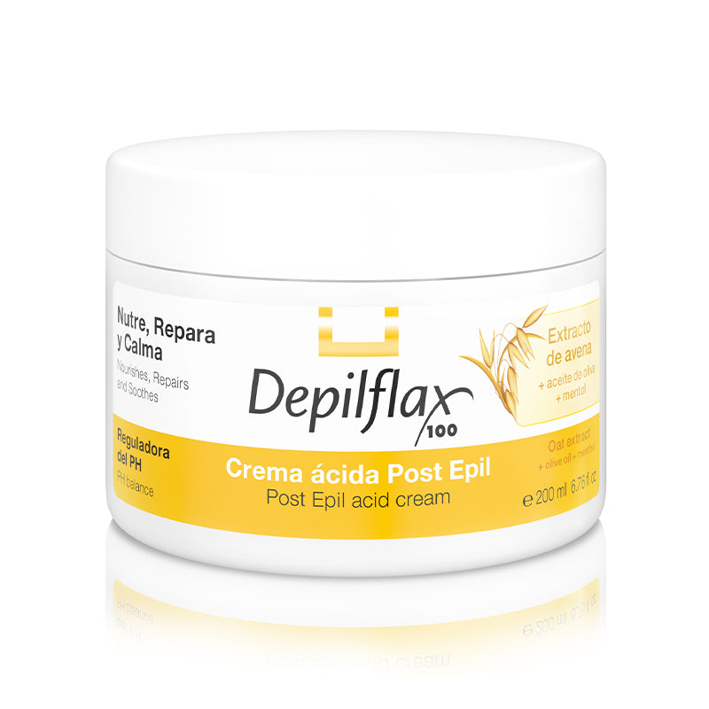 DEPILFLAX 100 CRÈME MET ZUUR NA ONTHARING 200 ML