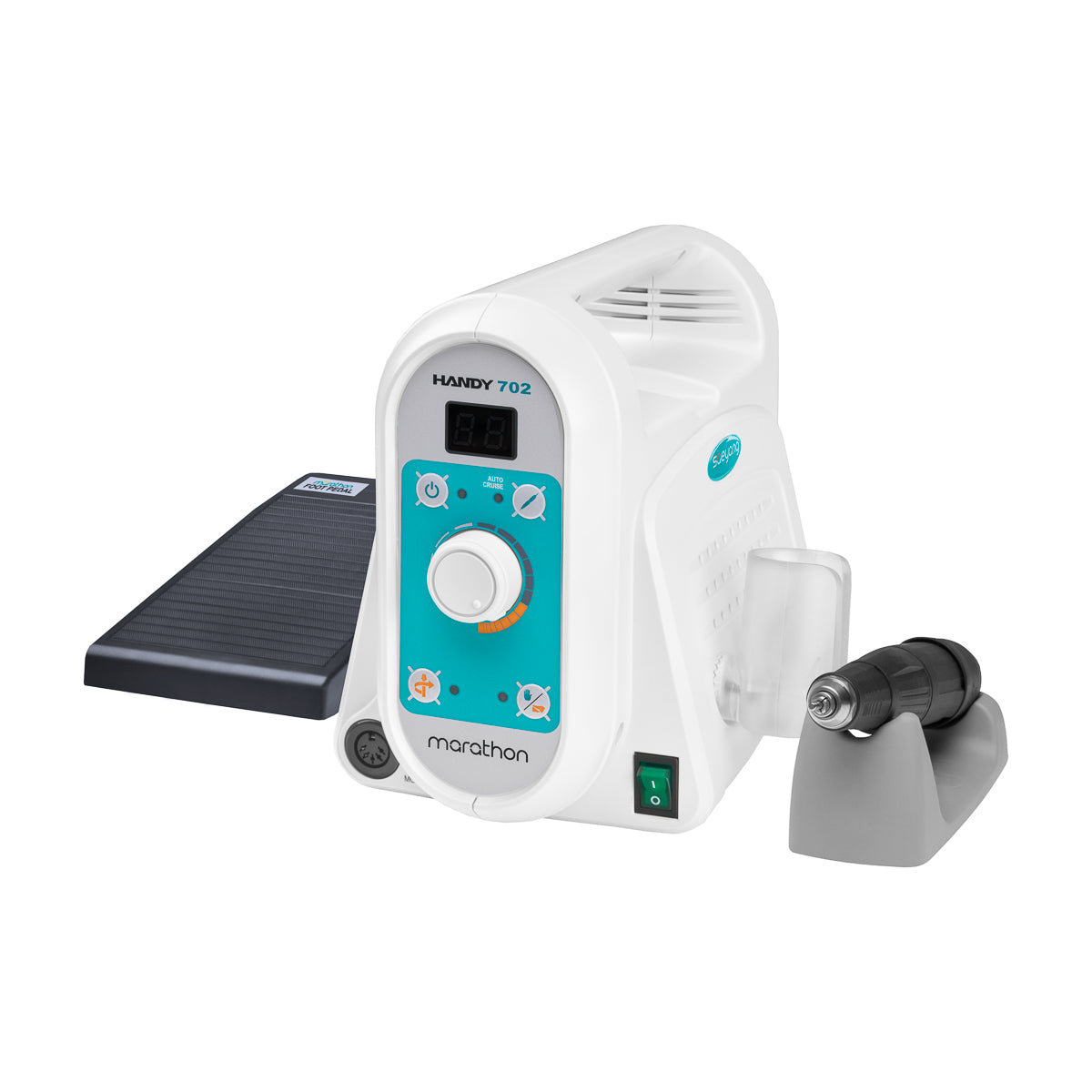 SAEYANG MARATHON HANDY 702 TANDENPOLIJSTMACHINE + S40-FS60N HANDSTUK MICROMOTOR