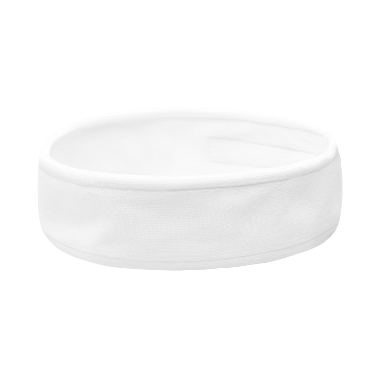 COSMETISCH HOOFDBAND VELOURS WIT