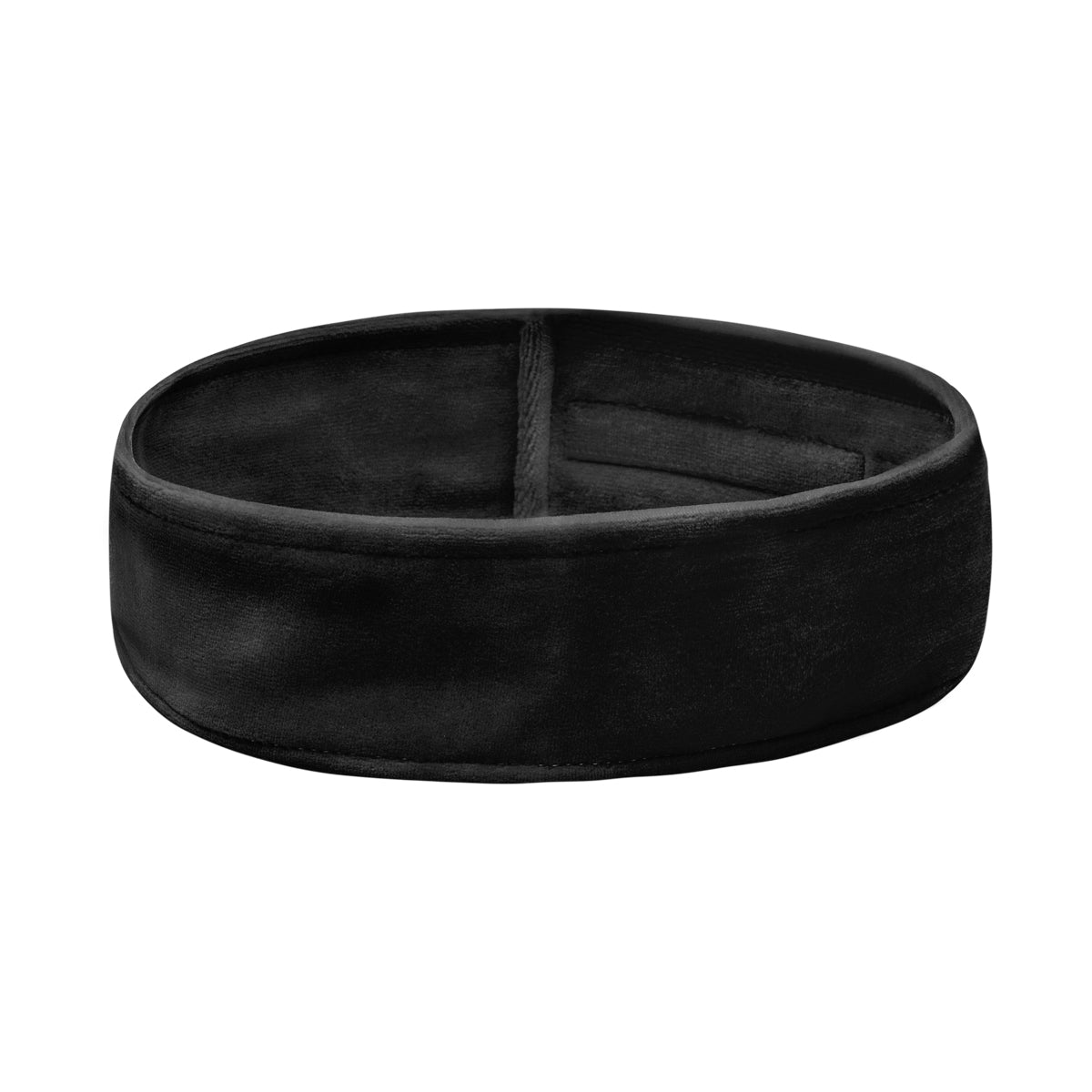 COSMETISCHE HOOFDBAND VELOURS ZWART
