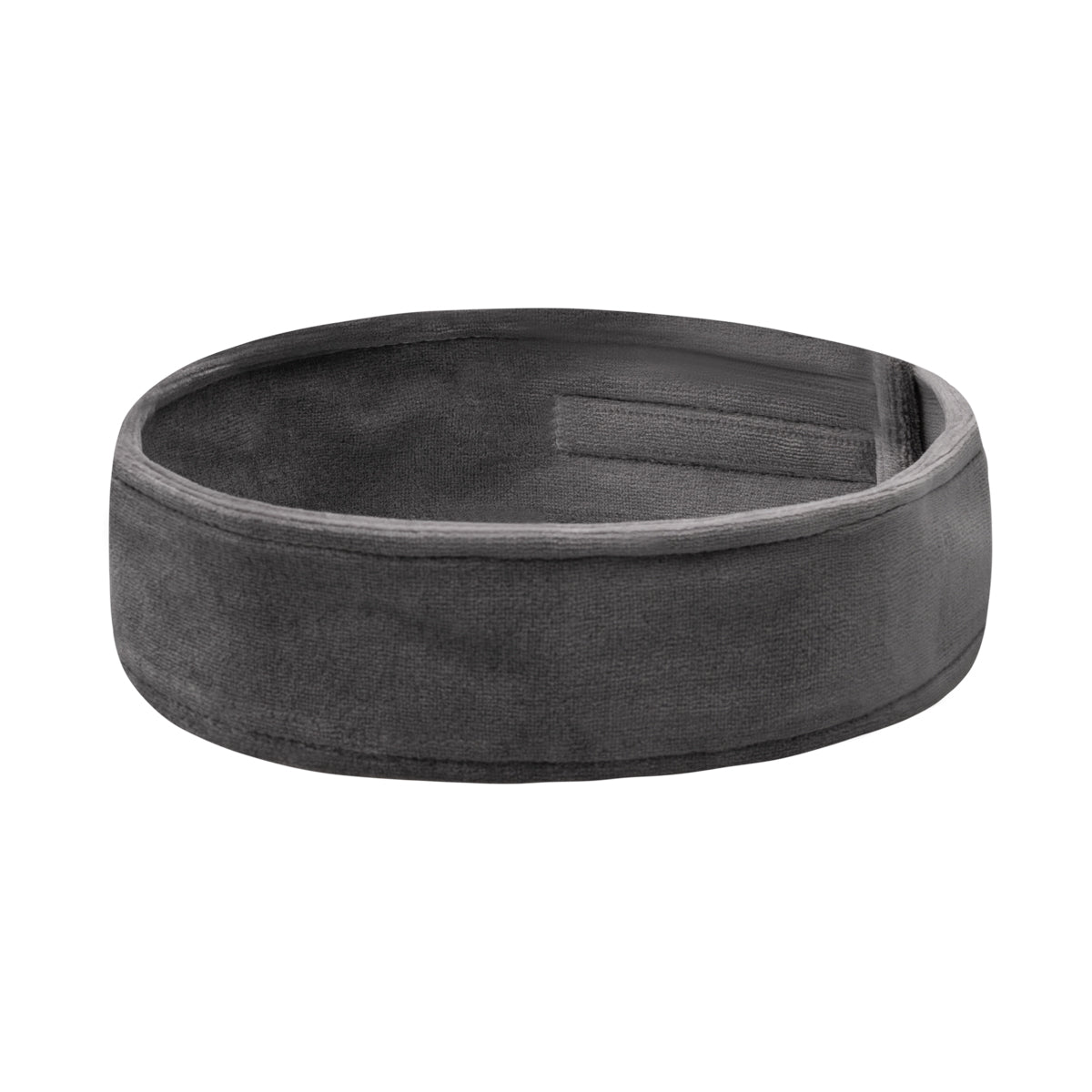 COSMETISCHE HOOFDBAND VELOURS GRIJS