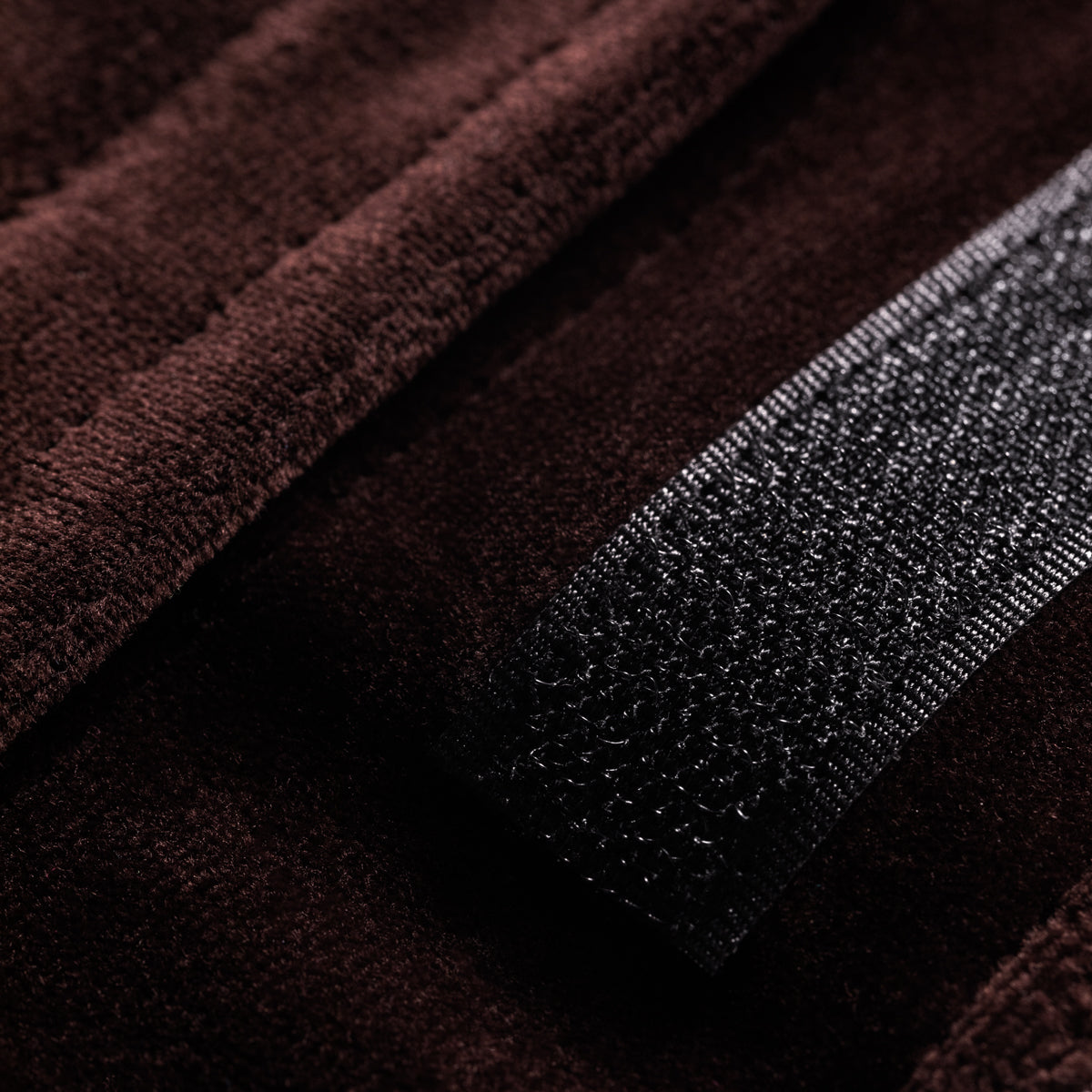 COSMETISCHE BAND VELOUR BRUIN