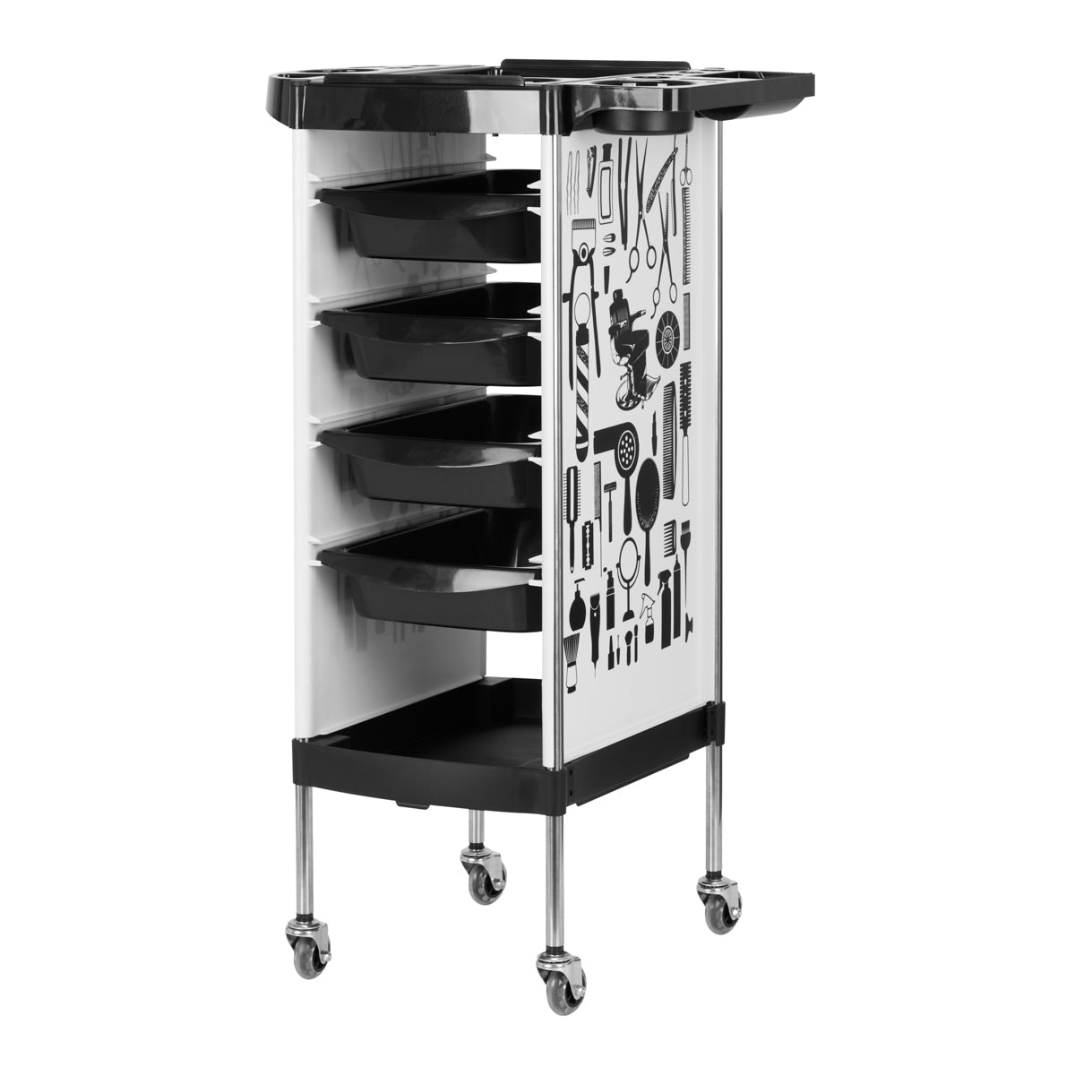 GABBIANO KAPPERSTROLLEY X11-9 WIT MET TEKENING